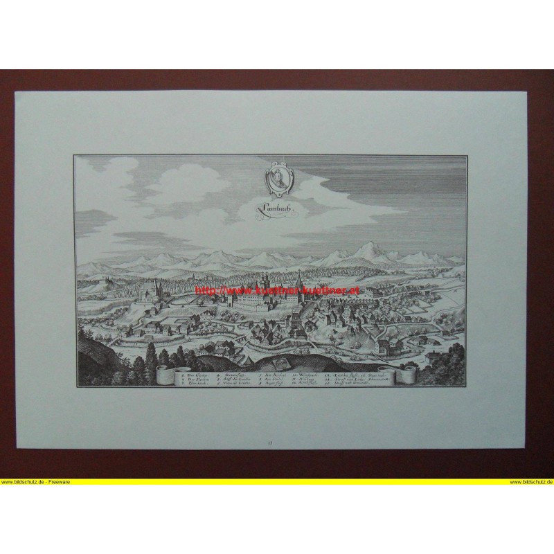 Nachdruck nach einem Original Kupferdruck / Lambach