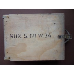 Munitionskiste - Mun. 8cm Gr. W. 34