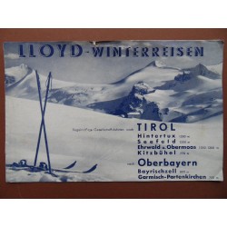 Prospekt LLOYD Winterreisen Tirol / Oberbayern 