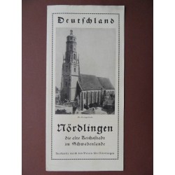 Prospekt Noerdlingen die alte Reichsstadt - 1929
