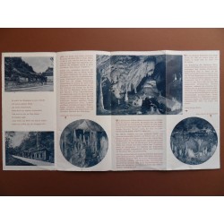 Prospekt Baumanns- und Hermannshöhle Rübeland im Harz - 1957 (ST) 