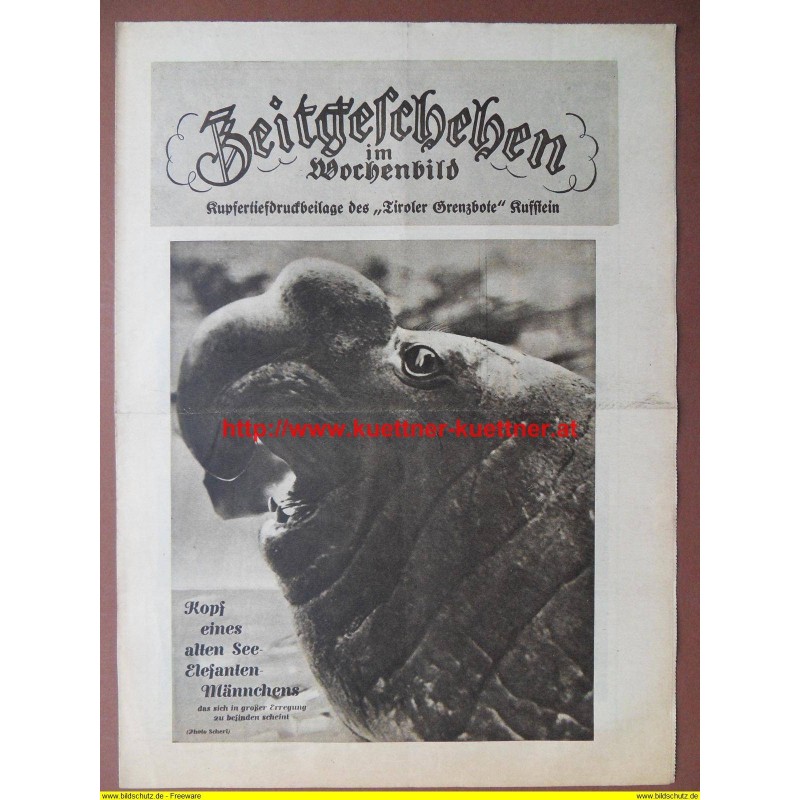 Zeitgeschehen im Wochenbild / Kupfertiefdruckbeilage Nr. 03 / 1929 Zeitgeschehen im Wochenbild / Kupfertiefdruckbeilage Nr. 03 / 1929
