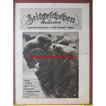 Zeitgeschehen im Wochenbild / Kupfertiefdruckbeilage Nr. 03 / 1929